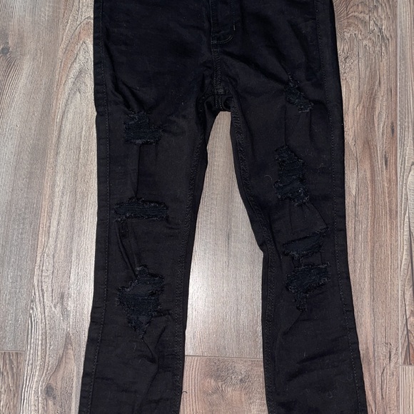 Hollister Black Ripped Jeans - Picture 2 of 5